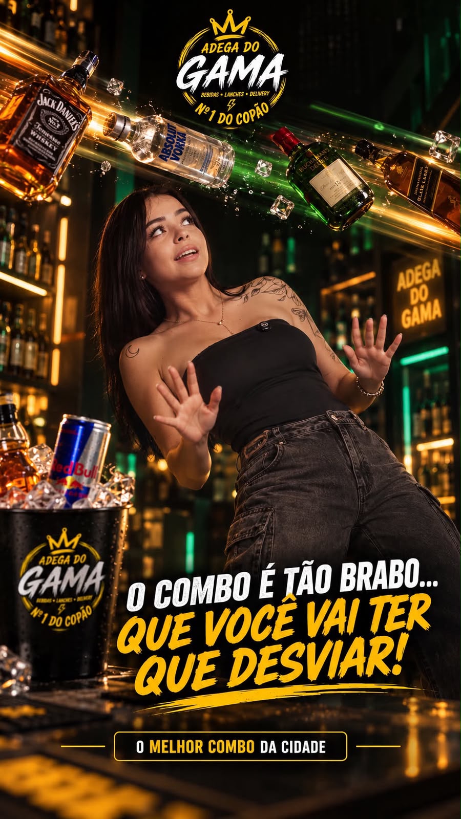 O melhor combo da cidade na Adega do Gama